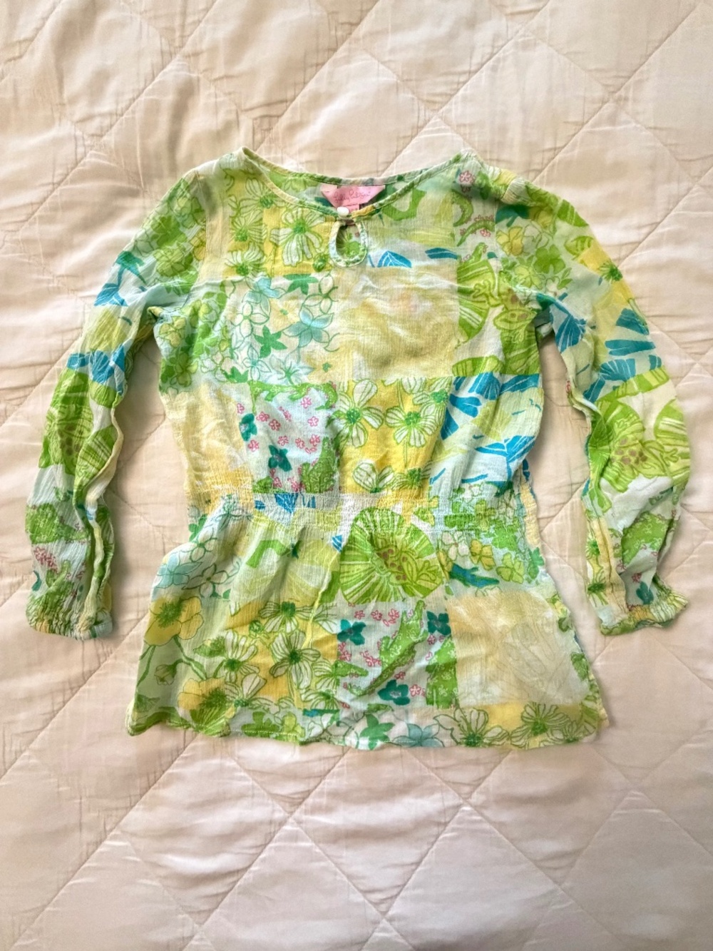 Lilly pulitzer floral coverup